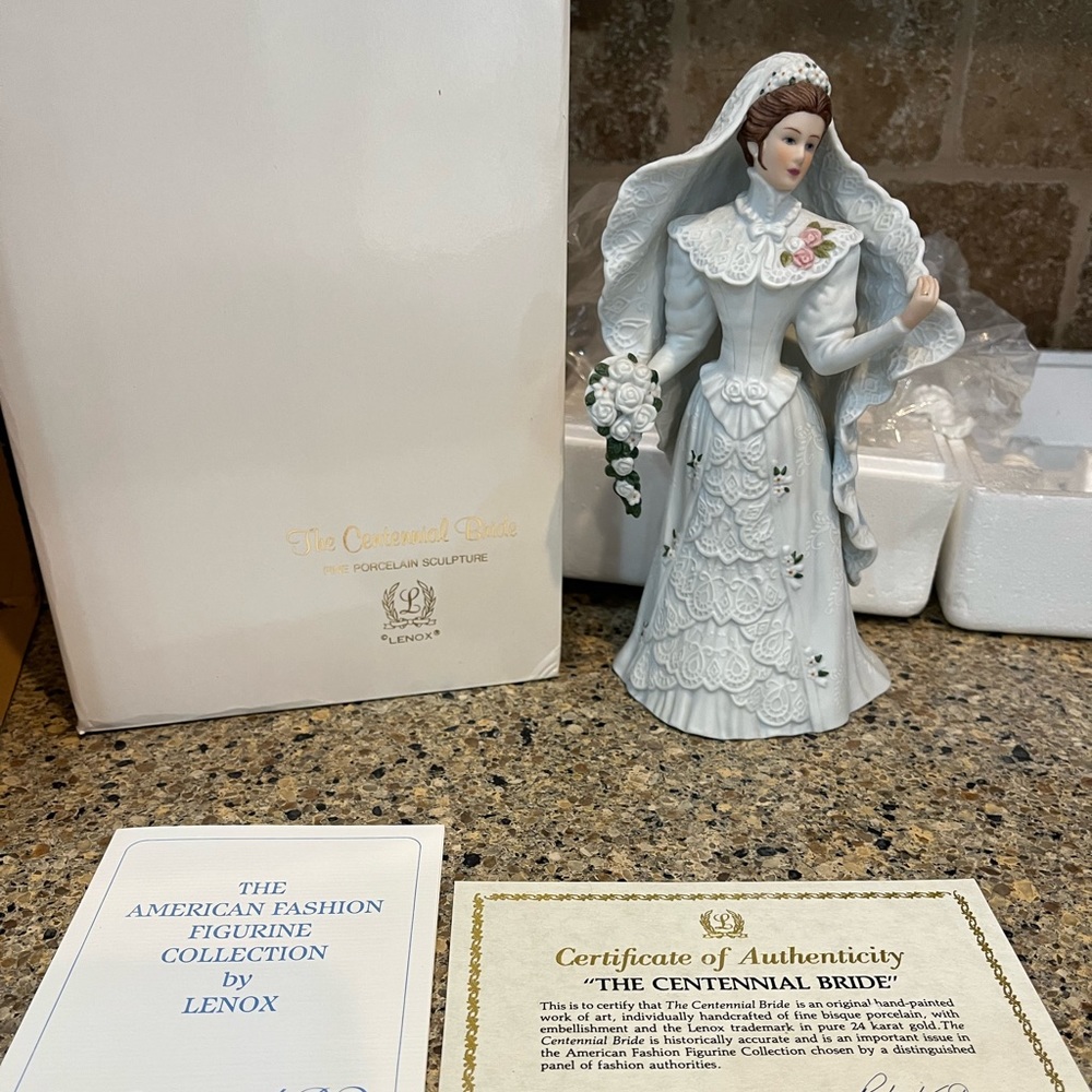 Lenox The Centennial Bride Sculpture